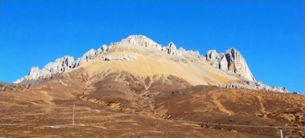 白马雪山地貌 白马雪山地貌